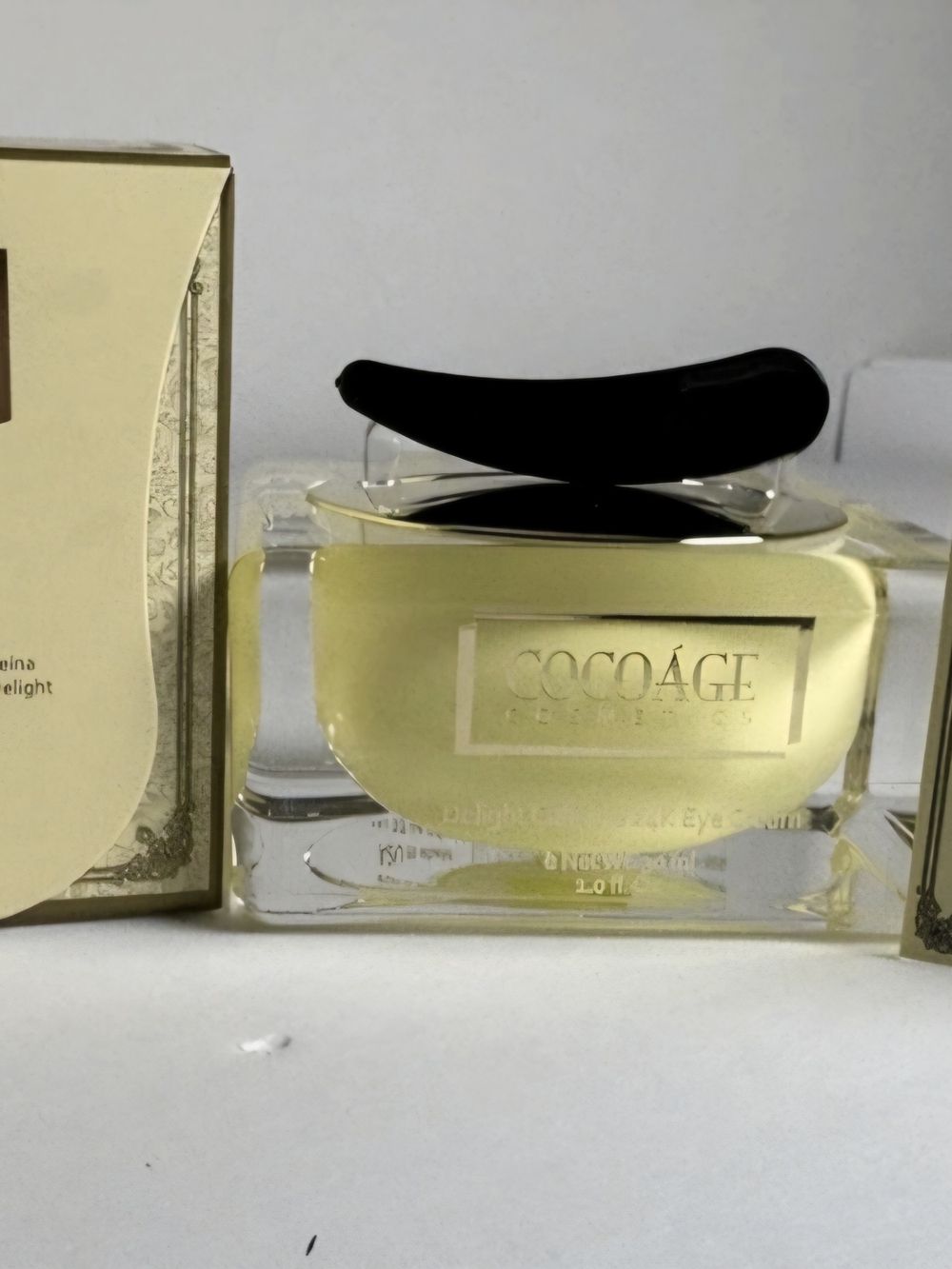 24K Caffeinated Eye Cream - Certificate of Authenticity